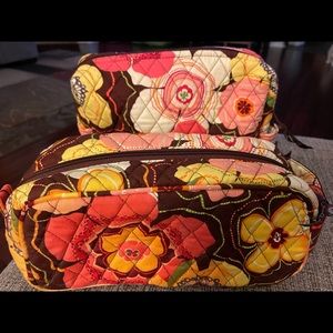 Vera Bradley cosmetic bags